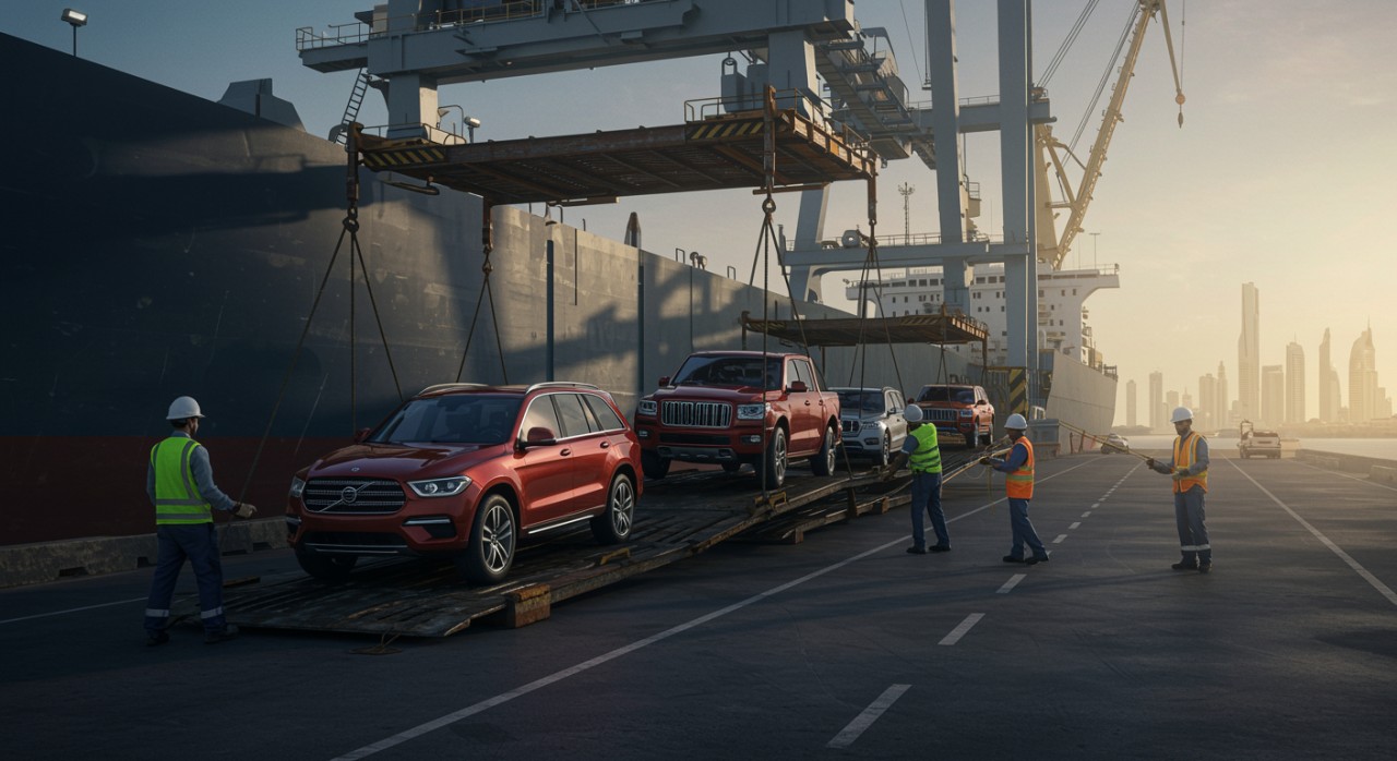 UAE automotive logistics solutions